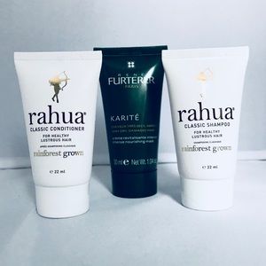 Rahua Shampoo, Conditioner & Renee Furterer Mask